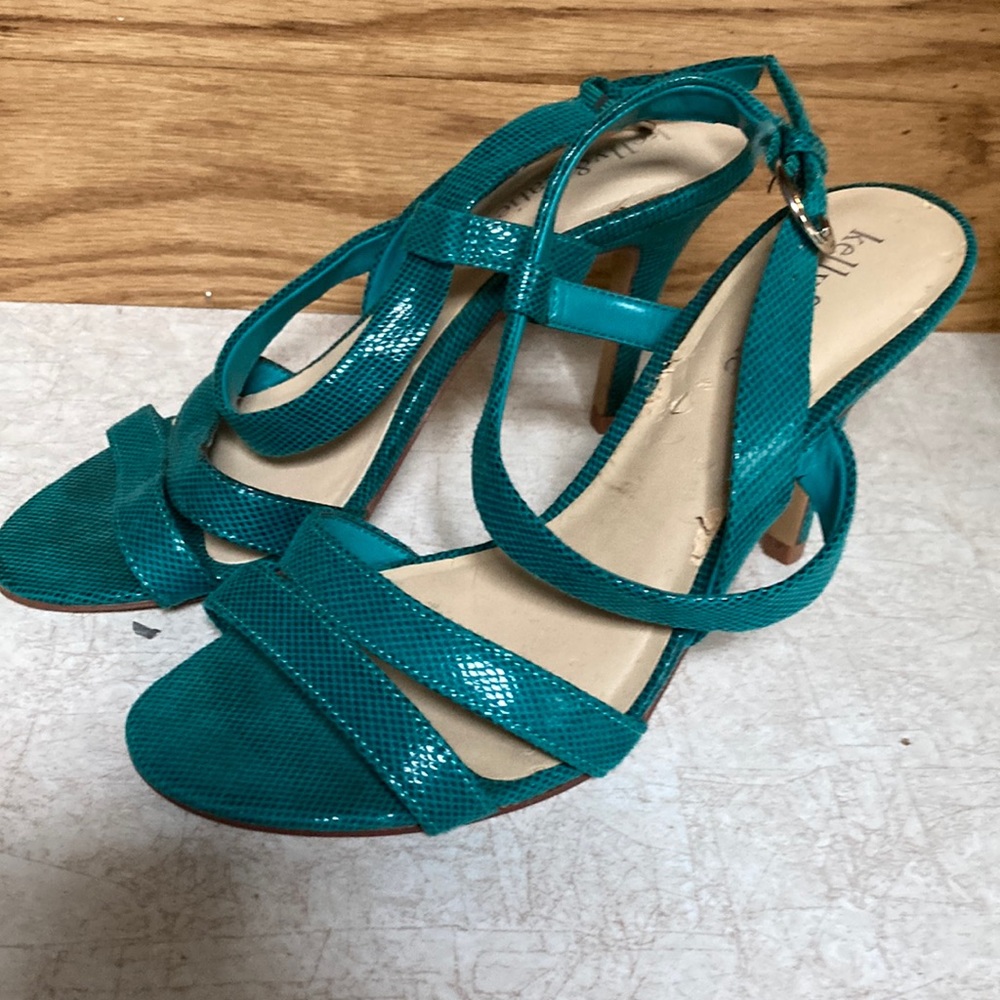 High heels worn a little but still looks great on